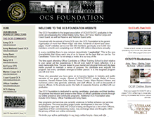 Tablet Screenshot of ocsfoundation.org